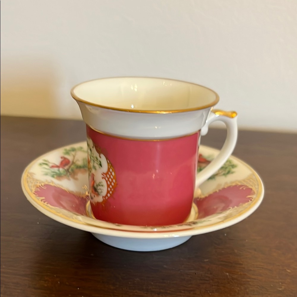 Teacup and saucer